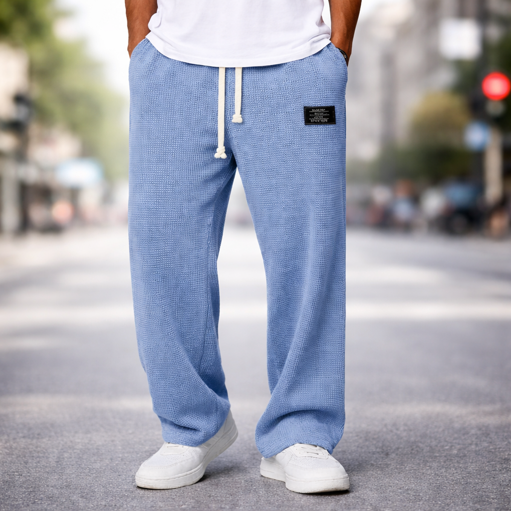 Men's Waffle Knit Drawstring Pants | Arden