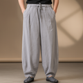 Linen Baggy Pants – Men's Drawstring Casual Trousers | Arden