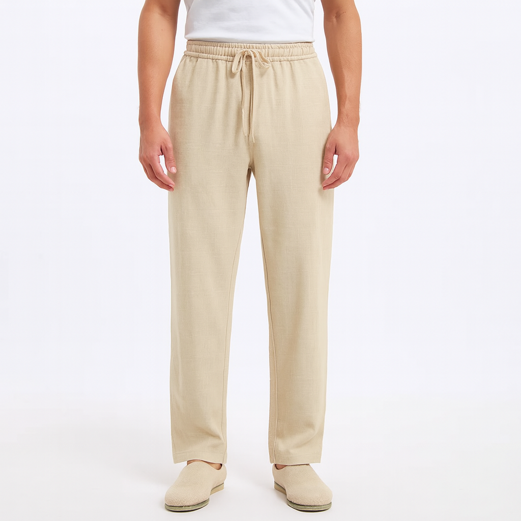 Cotton Pants – Men's Drawstring Casual Trousers | Arden