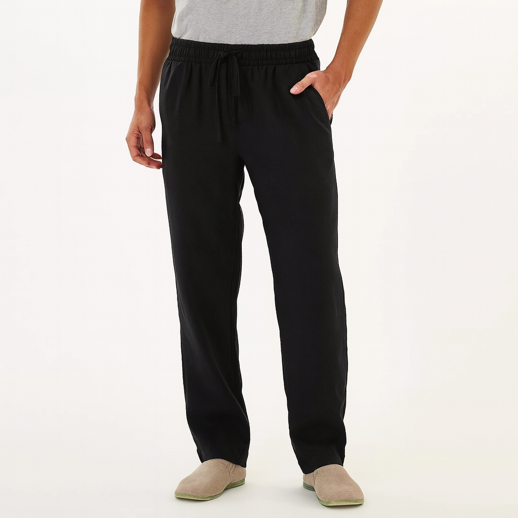 Cotton Pants – Men's Drawstring Casual Trousers | Arden