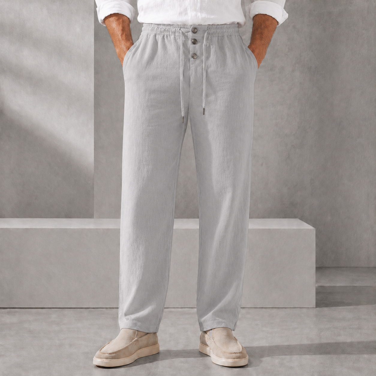 Avani Linen Drawstring Pants