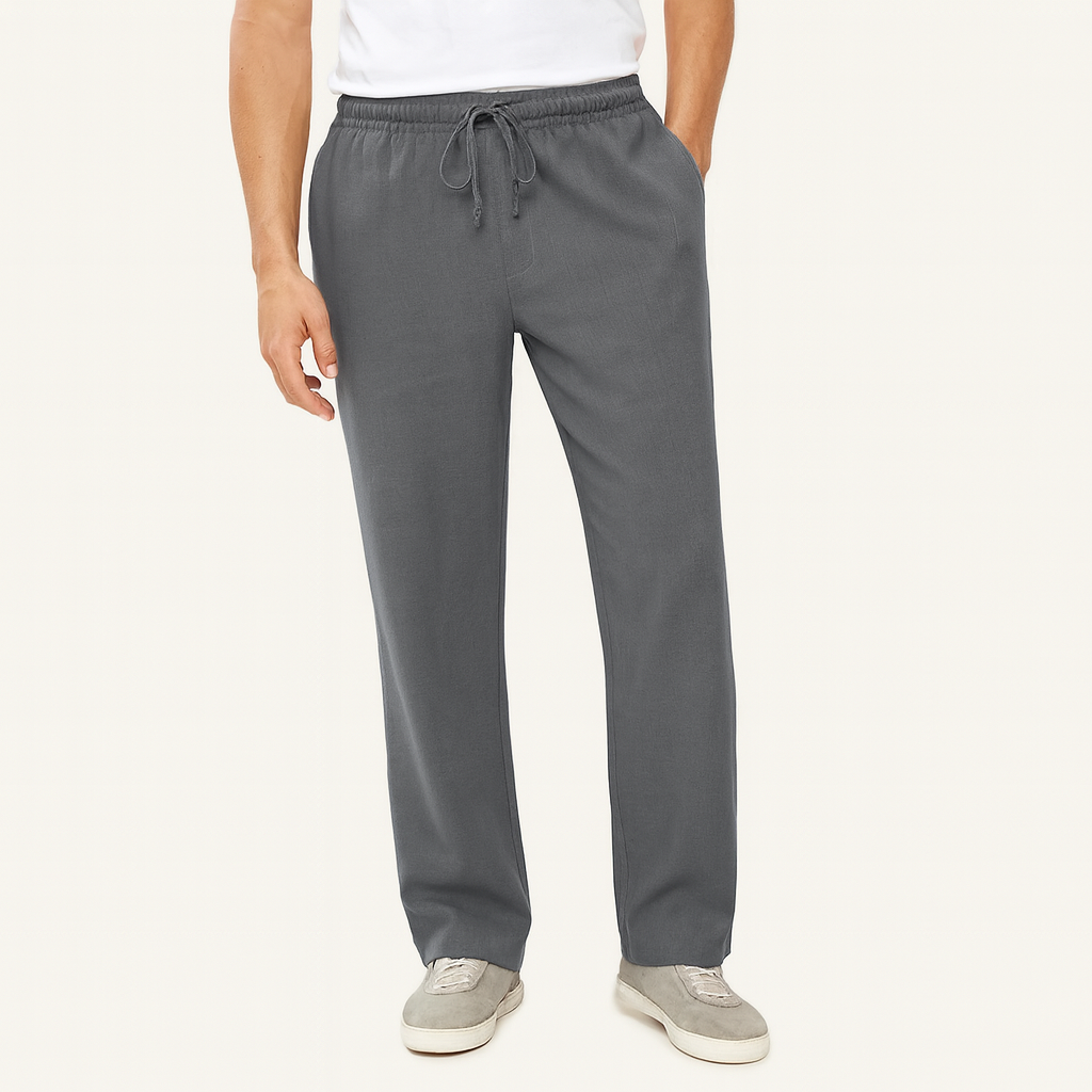 Cotton Pants – Men's Drawstring Casual Trousers | Arden