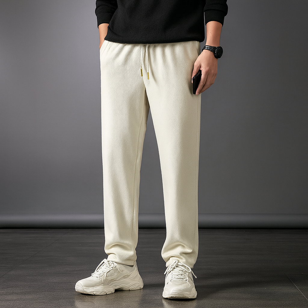 Men's Ice Silk Sweatpants with Drawstring | Savoni