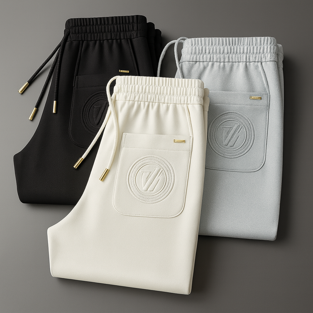Men's Ice Silk Sweatpants with Drawstring | Savoni
