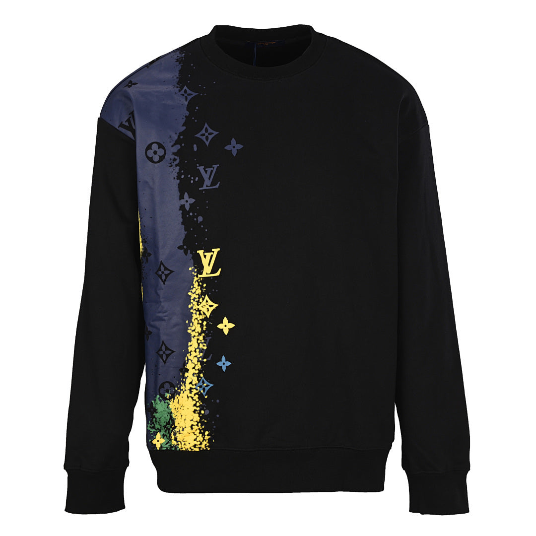 Louis Vuitton Monogram Jacquard Cotton Sweatshirt