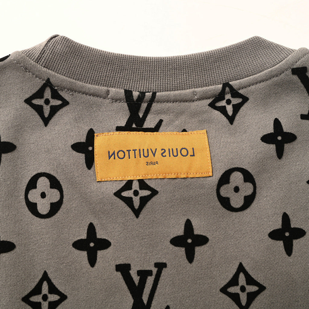 Louis Vuitton Monogram Jacquard Cotton Sweatshirt