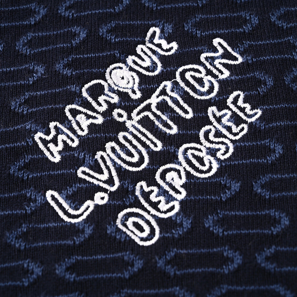 Louis Vuitton Monogram Jacquard Cotton Sweatshirt