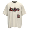 SAINT MICHAEL Cupid LOVE print T-Shirts