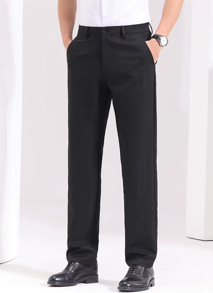Men's Slim-Fit Cotton Trousers | Savoni