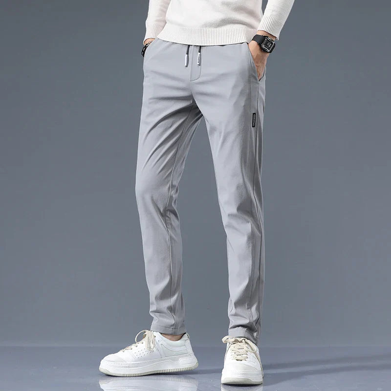 Savoni Slim Fit Cotton Pants