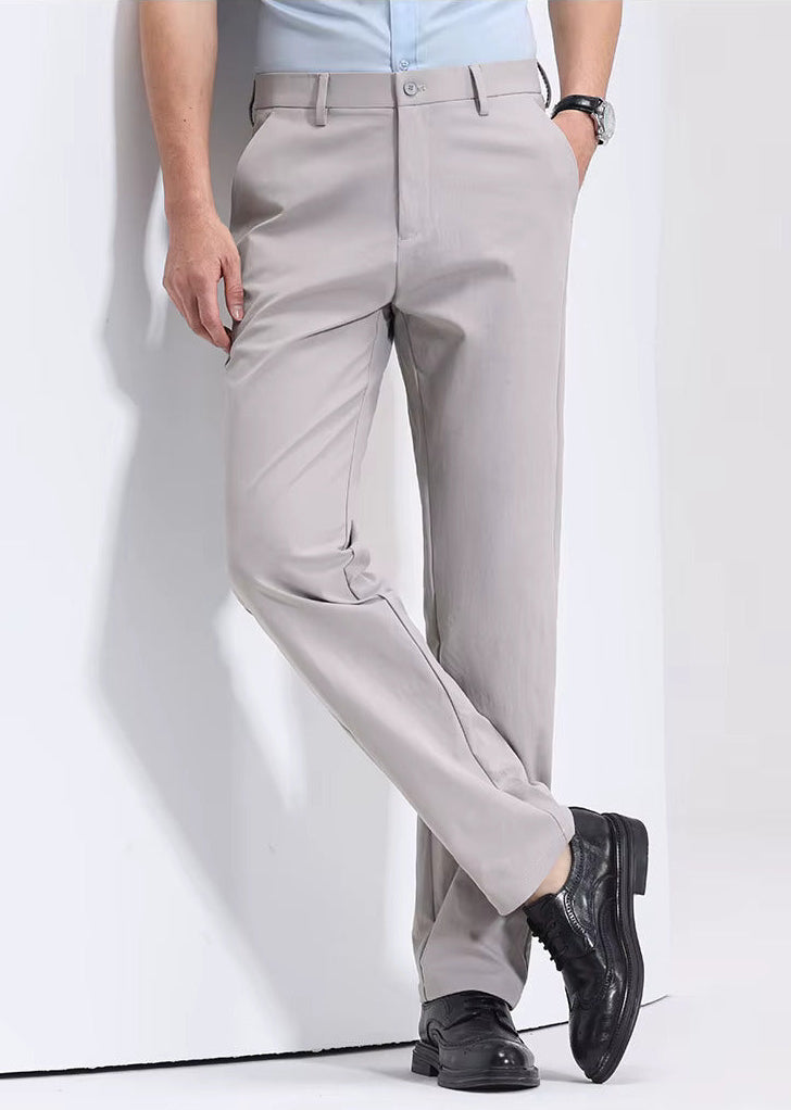 Men's Slim-Fit Cotton Trousers | Savoni