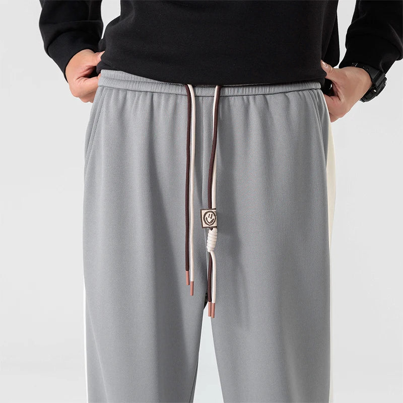 Wide-Leg Sweatpants Side Stripe – Men's Relaxed Fit Joggers | Arden