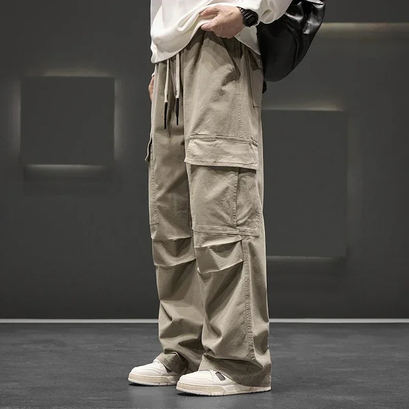 Cargo Pants Wide-Leg – Men's Relaxed Fit Streetwear | Langston