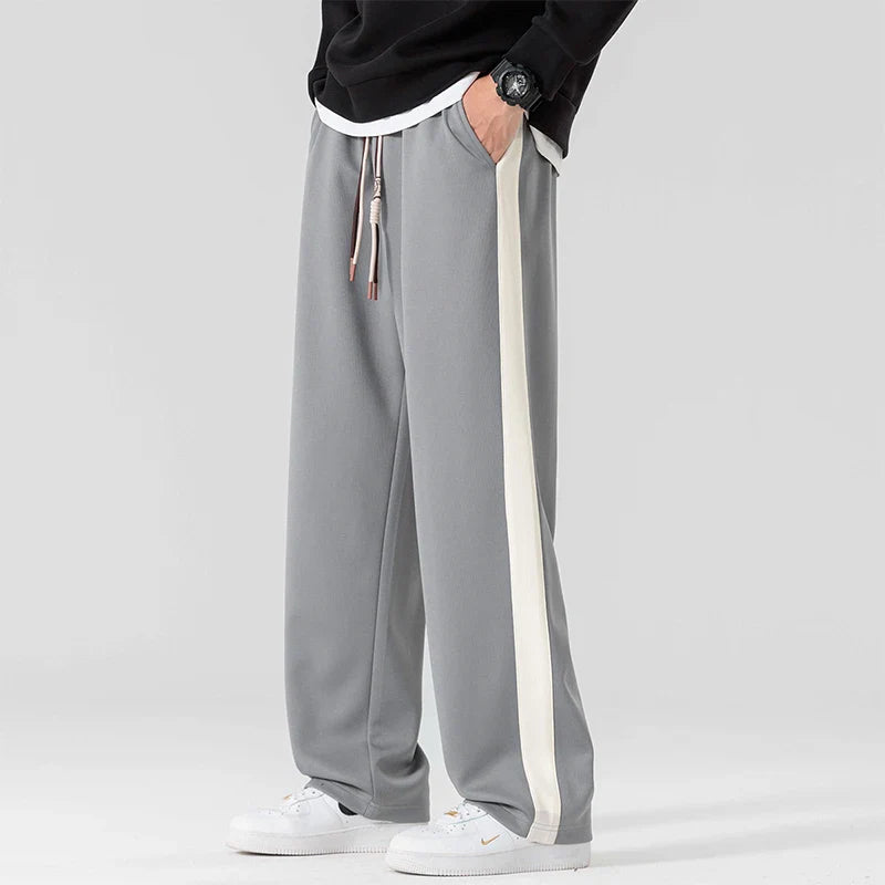 Wide-Leg Sweatpants Side Stripe – Men's Relaxed Fit Joggers | Arden