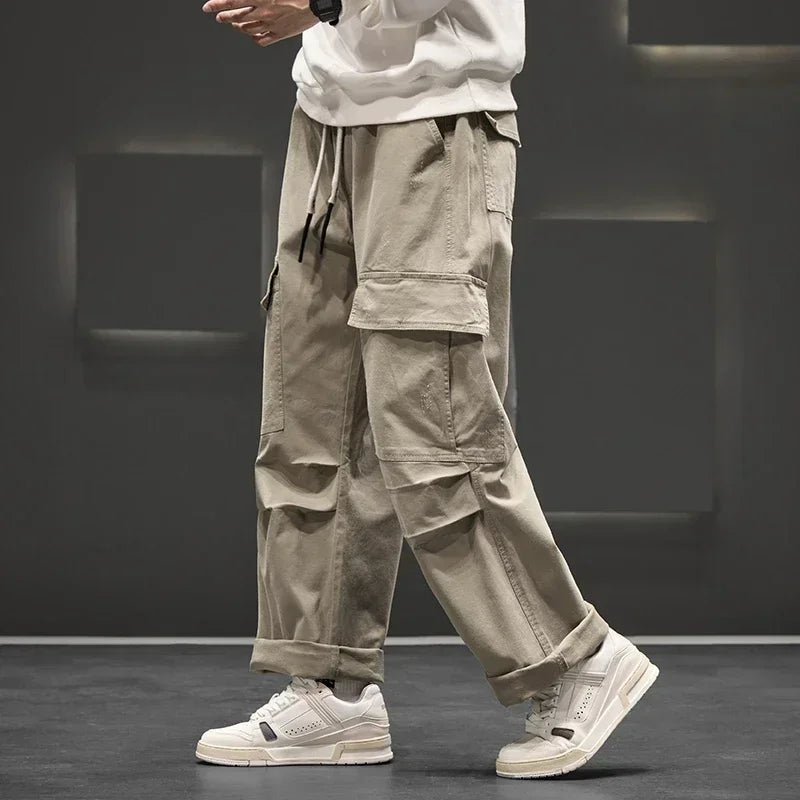 Cargo Pants Wide-Leg – Men's Relaxed Fit Streetwear | Langston