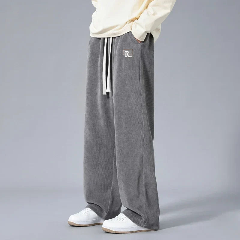 Corduroy Sweatpants – Relaxed Fit for Men | Arden