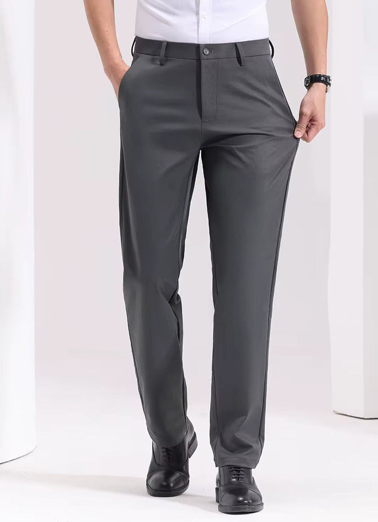 Men's Slim-Fit Cotton Trousers | Savoni