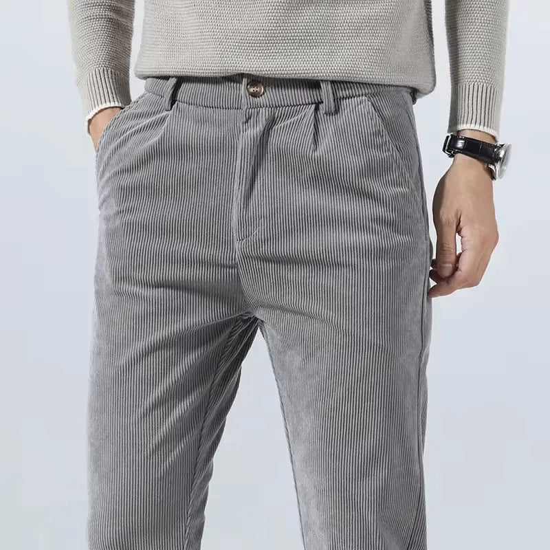 Slim Fit Chino Pants – Men's Tapered Dress Trousers | Verano