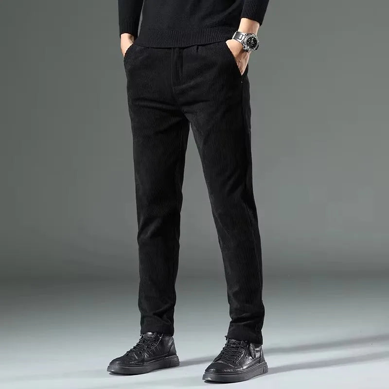 Slim Fit Chino Pants – Men's Tapered Dress Trousers | Verano