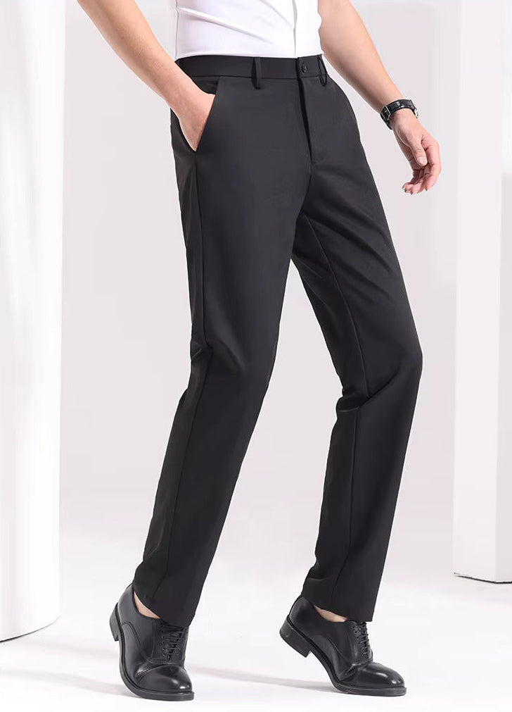 Men's Slim-Fit Cotton Trousers | Savoni