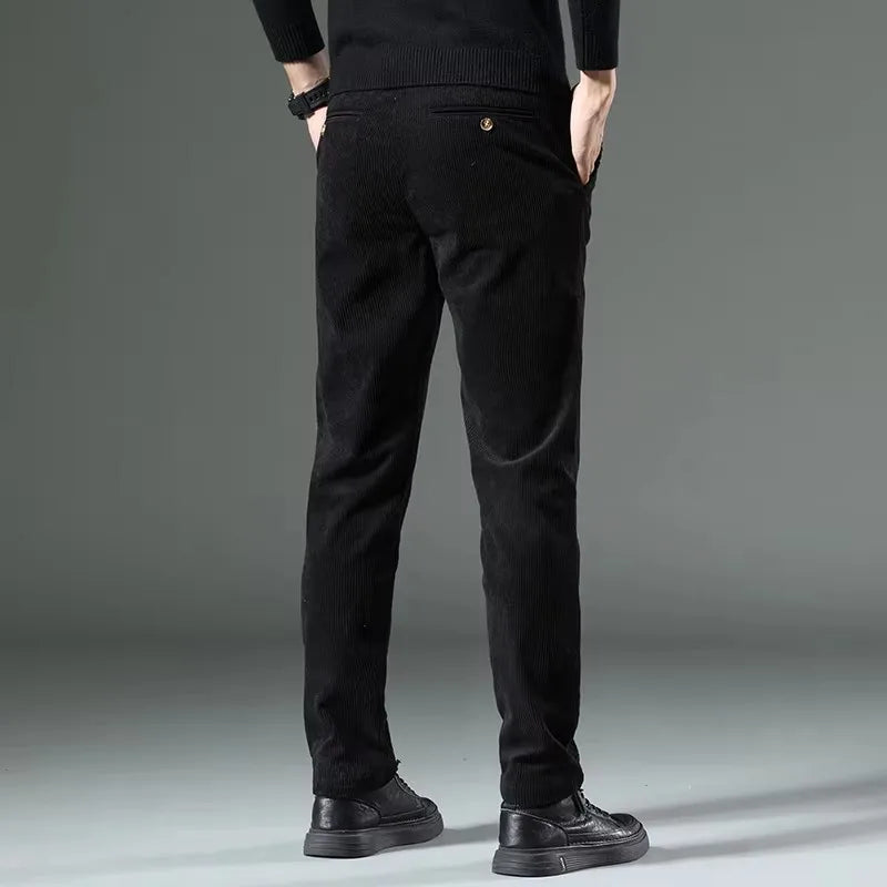 Slim Fit Chino Pants – Men's Tapered Dress Trousers | Verano