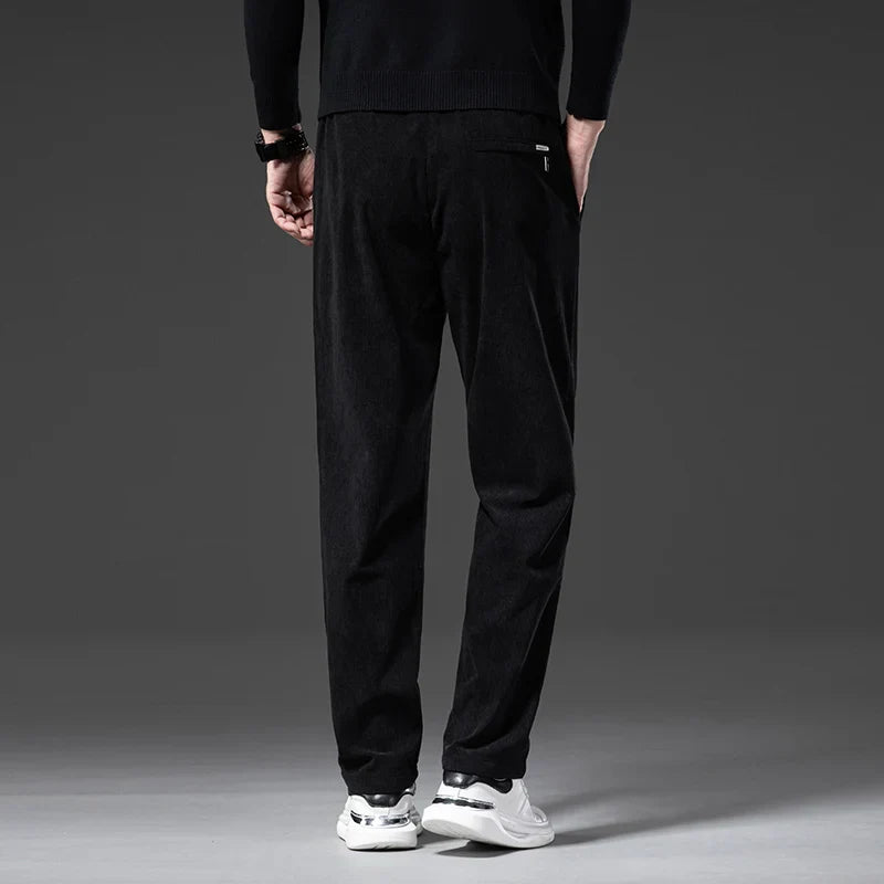 Men's Corduroy Pants with Drawstring | Savoni