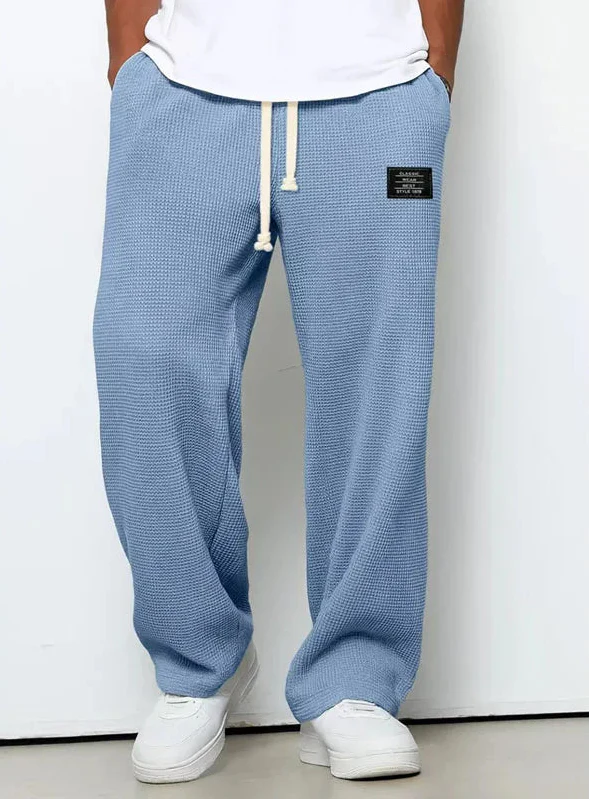 Men's Waffle Knit Drawstring Pants | Arden